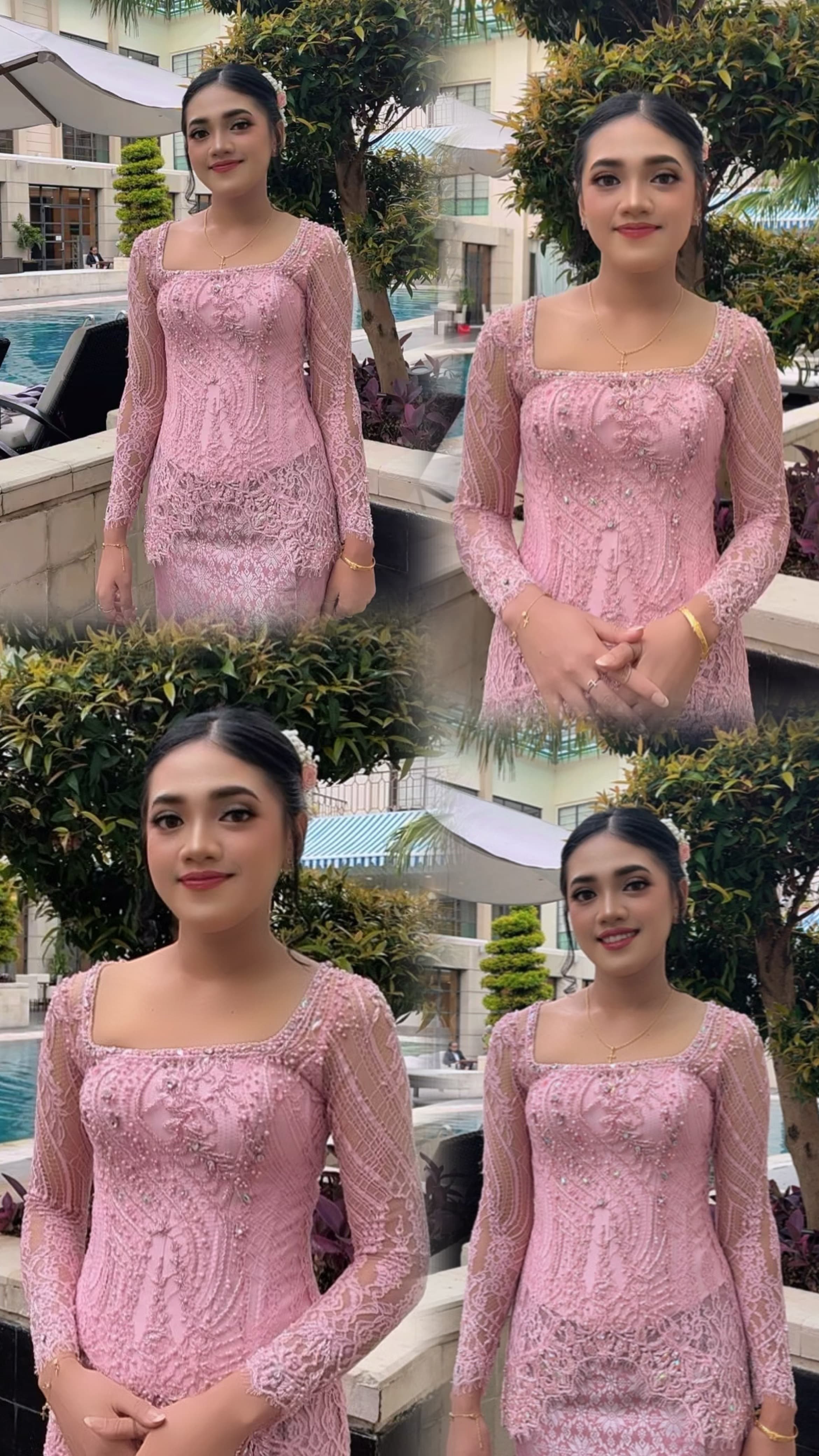 Rias sister of bride kebaya — Angelia Beauty MUA